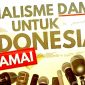 Ilustrasi netralitas tegakkan Demokrasi Damai menuju Indonesia Maju