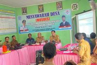 Foto: Jajaran Pejabat Kecamatan Pemenang Selatan dan pemerintahan Desa Selango