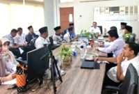 Ruang Rapat koordinasi persiapan menyambut peringatan hari santri Nssional 2024.Kabupaten Way Kanan (10/10/2024)
