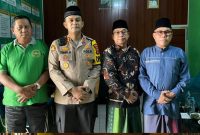 Foto Bersama Kapolres Lampung Utara Bersama Pengurus PCNU serta PCMNU Kabupaten Lampung Utara (11/10/2024)