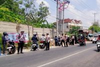 Ilustrasi Oprasi Zebra Krakataupenertiban dan pengamanan dalam Oprasi Zebra Krakatau 2024.