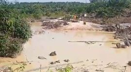 Foto:Lokasi PETI Milik Tugiman