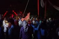 Suasana di lokasi Debat pilkada Cabub dan Wabub di Gedung Rektorat UMKO Lampung Utara (27/10/2024)