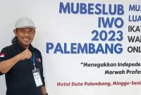 Mirza Ketua Ikatan wartawan onlin(IWO) Kabupaten Lampung Utara.