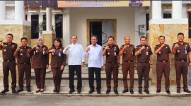 Tim Verlap Kejagun RI Beserta Pejabat Teras Kejari Kampar