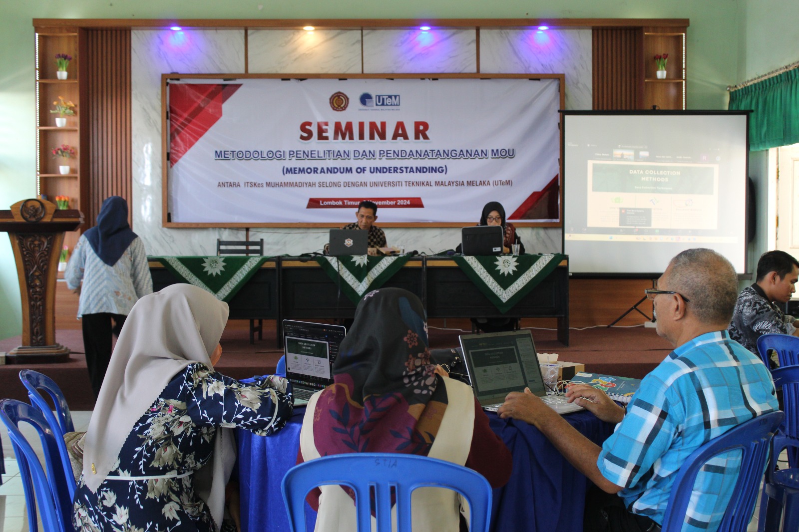 IMG 20241106 WA0019 ITSKes Muhammadiyah Selong Gelar Seminar Metodologi Penelitian Bersama Universiti Teknikal Malaysia Melaka Suara Utama ID Mengabarkan Kebenaran | Website Resmi Suara Utama