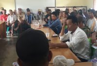 Rapat BPK bersama wargaBumi Dipasena Abadi, Tulang Bawang (13/11). SUARA UTAMA.ID