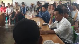 Rapat BPK bersama wargaBumi Dipasena Abadi, Tulang Bawang (13/11). SUARA UTAMA.ID