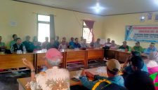 Suasana Rapat BPK Kampung Bumi Dipasena Abadi (6/12). Suarautama.id.