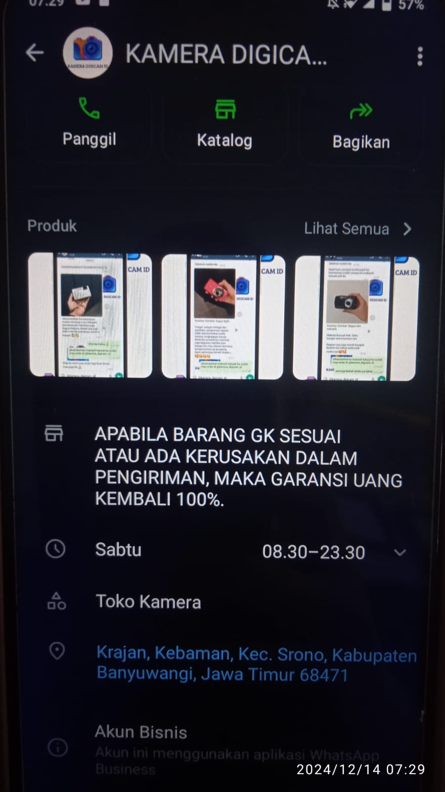 IMG 20241214 WA0000 Wartawan Jadi Korban Penipuan Belanja Kamera Online Suara Utama ID Mengabarkan Kebenaran | Website Resmi Suara Utama