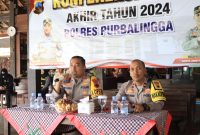 Foto: Polres Purbalingga menggelar konferensi pers akhir tahun 2024. Kegiatan ini dipimpin oleh Kapolres Purbalingga, AKBP Rosyid Hartanto, di Aula Kopi Bathok Purbalingga, pada Selasa (31/12/2024).