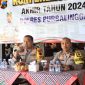 Foto: Polres Purbalingga menggelar konferensi pers akhir tahun 2024. Kegiatan ini dipimpin oleh Kapolres Purbalingga, AKBP Rosyid Hartanto, di Aula Kopi Bathok Purbalingga, pada Selasa (31/12/2024).