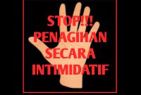 ilustrasi gambar : stop penagihan secara intimidatif