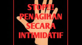 ilustrasi gambar : stop penagihan secara intimidatif