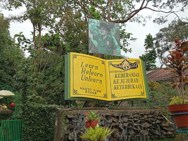 Warso Farm desa Cipelang Kecamatan Cijeruk Kabupaten Bogor, Jawa Barat (Agus Budiana/Suara Utama)