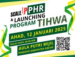 Flyer acara scale up dan launching program Tihwa 