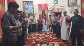 Rapat pembentukan Panitia Pemekaran Desa Ulak Rengas Lampung Utara (24/1).Suara Utama.id
