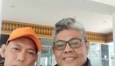 Foto Kabiro Palembang, Adv.Andrii Harahap dan Wakil Humas Suara Utama Hengky Revandi