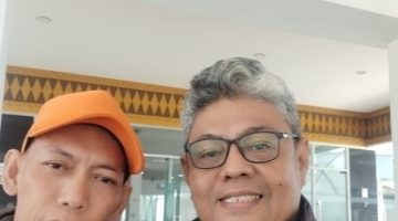 Foto Kabiro Palembang, Adv.Andrii Harahap dan Wakil Humas Suara Utama Hengky Revandi