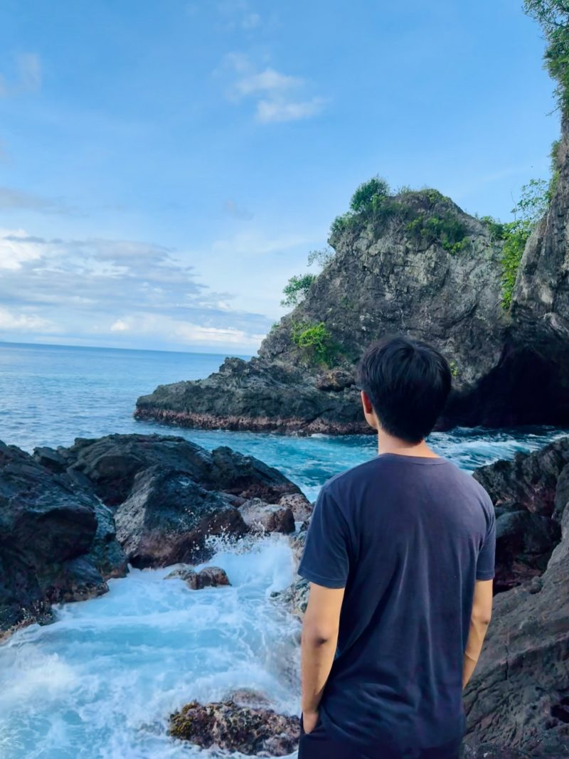 Keindahan Alam Pulau Tabuan Tanggamus.Suarautama.id. (Nafian faiz)