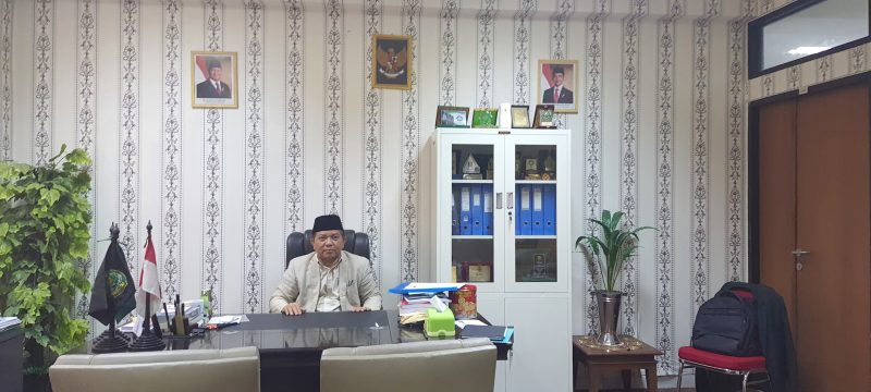 FOTO : Dekan Fakultas Syariah dan Hukum, Dr. H. Abd. Rauf Muhammad Amin, Lc., M.A