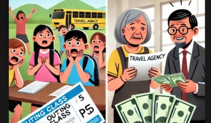 Foto: Gambar ilustrasi kegiatan outing class yang membebani wali murid tetapi menguntungkan pihak sekolah dan agen perjalanan