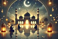 Ramadhan : Menuju Manusia Taqwa. lustrasi AI