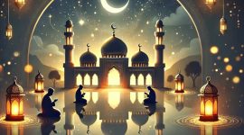 Ramadhan : Menuju Manusia Taqwa. lustrasi AI