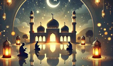 Ramadhan : Menuju Manusia Taqwa. lustrasi AI