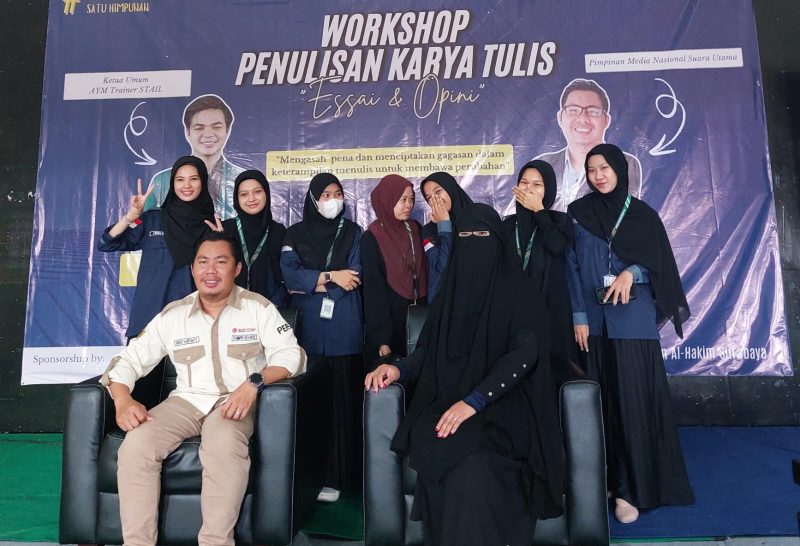 FOTO : HMPS MPI STAIL Surabaya Sukses Gelar Workshop Penulisan untuk Dorong Mahasiswa Berkarya (Andre Hariyanto/SUARA UTAMA)