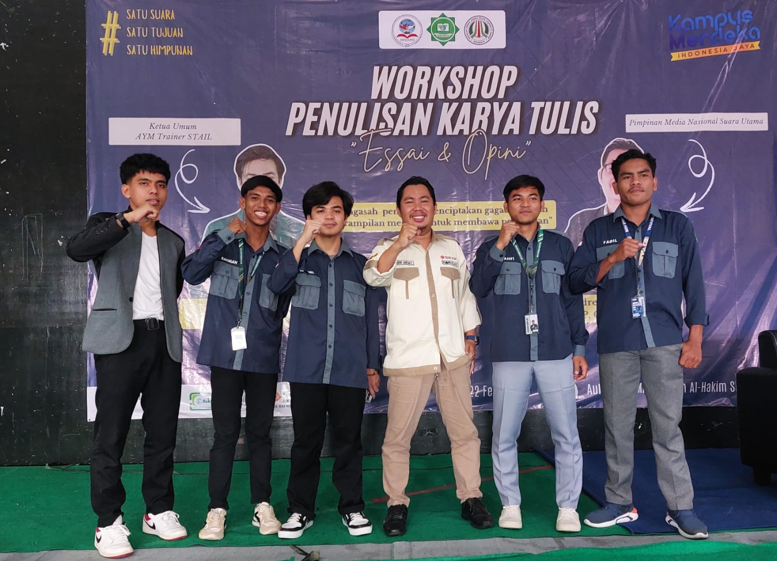 FOTO : HMPS MPI STAIL Surabaya Sukses Gelar Workshop Penulisan untuk Dorong Mahasiswa Berkarya (Andre Hariyanto/SUARA UTAMA)