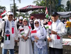 Photo peserta Aksi Bela Palestina jilid III 2 Ribuan Wong Sumsel Gelar Aksi Bela Palestina Jilid III dan Tarhib Ramadhan 1446 H, Dana terkumpul 375 Juta Suara Utama ID Mengabarkan Kebenaran | Website Resmi Suara Utama