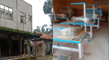 Melebar, Dana Bos Belum Kelar,  Inspektorat di Minta Mengaudit Semua Bantuan Yang di Kucurkan Ke SMP dan SMK Nurul Istiqomah Desa Rejing. 