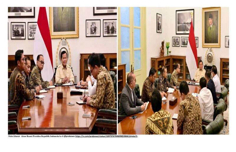 Rapat bersama Kabinet Merah Putih
