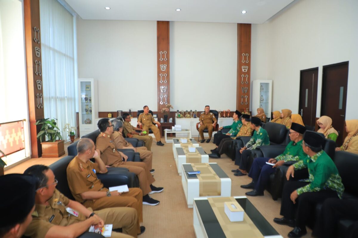 PDM dan PDA Tulang Bawang Audensi dengan  Bupati II suarautama.id