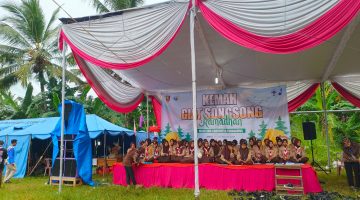 Pembukaan Kemah Pramuka Giat Songsong Ramadhan (GSR) III Tahun 2025 Meriah Di Tanggamus