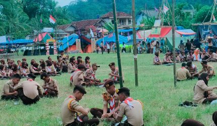 Foto Suasana Perlombaan Giat Songsong Ramadhan (GSR) III di Lapangan Sukanegeri