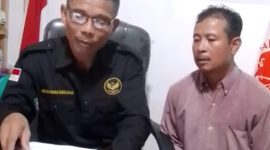 Foto : Pengacara Hukum Ely Fama Zebua, SH. MH (kiri) dan Pelapor atau Korban Dehenafao Laia (Kanan)