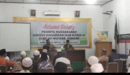 Foto Dokumentasi Suhardi : Mudzakarah Waktu Niat Puasa