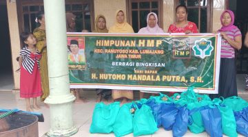 Foto : Kegiatan Sosial Himpunan Harapan Mitra Pengusaha (HMP) Kabupaten Lumajang wilayah Ranuyoso