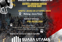 FOTO : PBI Jawa Timur Gelar Diklat Restorasi Kader: Saatnya Alumni Bergerak Lebih Masif (SUARA UTAMA)