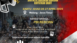 FOTO : PBI Jawa Timur Gelar Diklat Restorasi Kader: Saatnya Alumni Bergerak Lebih Masif (SUARA UTAMA)