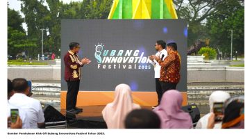 Bupati Subang Membuka Secara Langsung Kick Off Subang Innovations Festival Tahun 2025