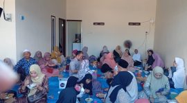 Suasana Reuni dan Halal Bihalal keluarga besar Bani Hasan Wiryo dan Sopawiro Banyuwangi 