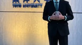 FOTO : Reza Pratama Alumni Prodi Manajemen FEB UNIKU di Toyo University Jepang. Dok (Ilham Akbar/SUARA UTAMA)