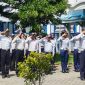 Dinas Perhubungan Pemerintah Kabupaten Pemalang Provinsi Jawa Tengah sedang Upacara (Sumber : Dishub Pemkab Pemalang)