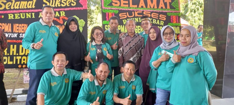 FOTO : Kebersamaan Alumni SPP Negeri Gowa Angkatan 89