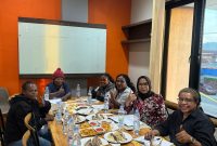 Usai TP PKK kabupaten dogiyai gelar rapat rangkaian kegiatan pelantikan.