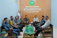 PDPMTulangBawang saat silaturahmi ke PDM Tulang Bawang. SUARA UTAMA.ID
