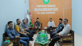 PDPMTulangBawang saat silaturahmi ke PDM Tulang Bawang. SUARA UTAMA.ID